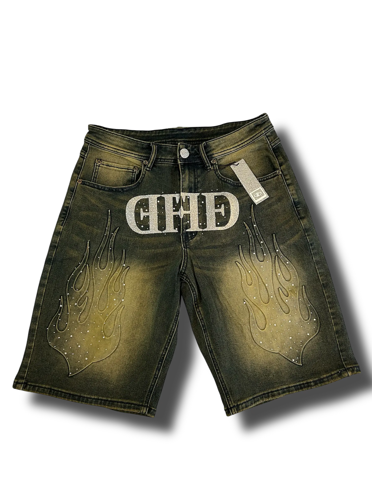 DEF Loyalty Flame Jorts