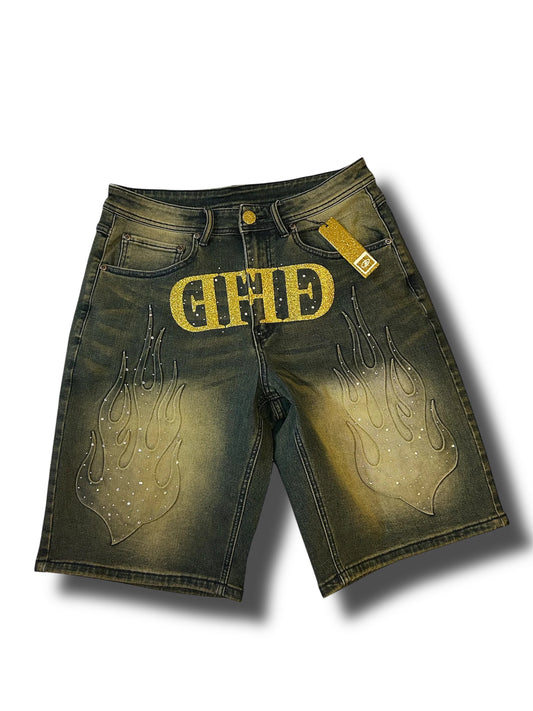 DEF Loyalty Flame Jorts